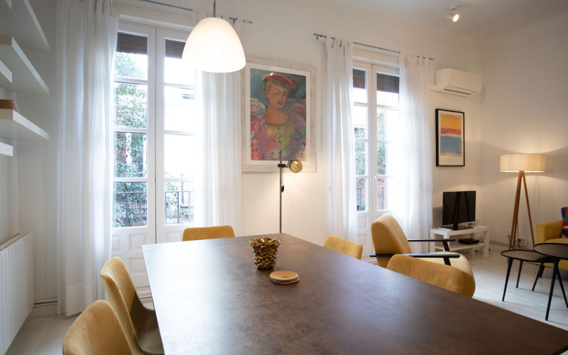 Calle Calle de Moratin, floor 1, Anton Martin, 2 Bedrooms Bedrooms, 0 ,1 BathroomBathrooms,Apartment,Medium Term Let,Calle de Moratin,1,451