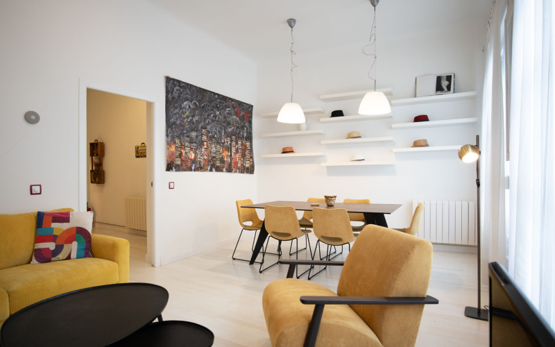 Calle Calle de Moratin, floor 1, Anton Martin, 2 Bedrooms Bedrooms, 0 ,1 BathroomBathrooms,Apartment,Medium Term Let,Calle de Moratin,1,451